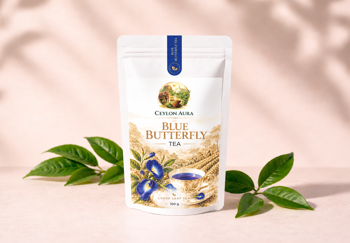 Ceylon Aura Blue Butterfly Pea Tea – Herbal Infusion