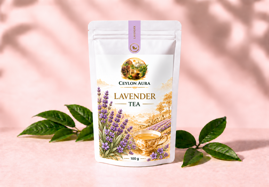 Ceylon Aura Lavender Tea – Herbal Infusion
