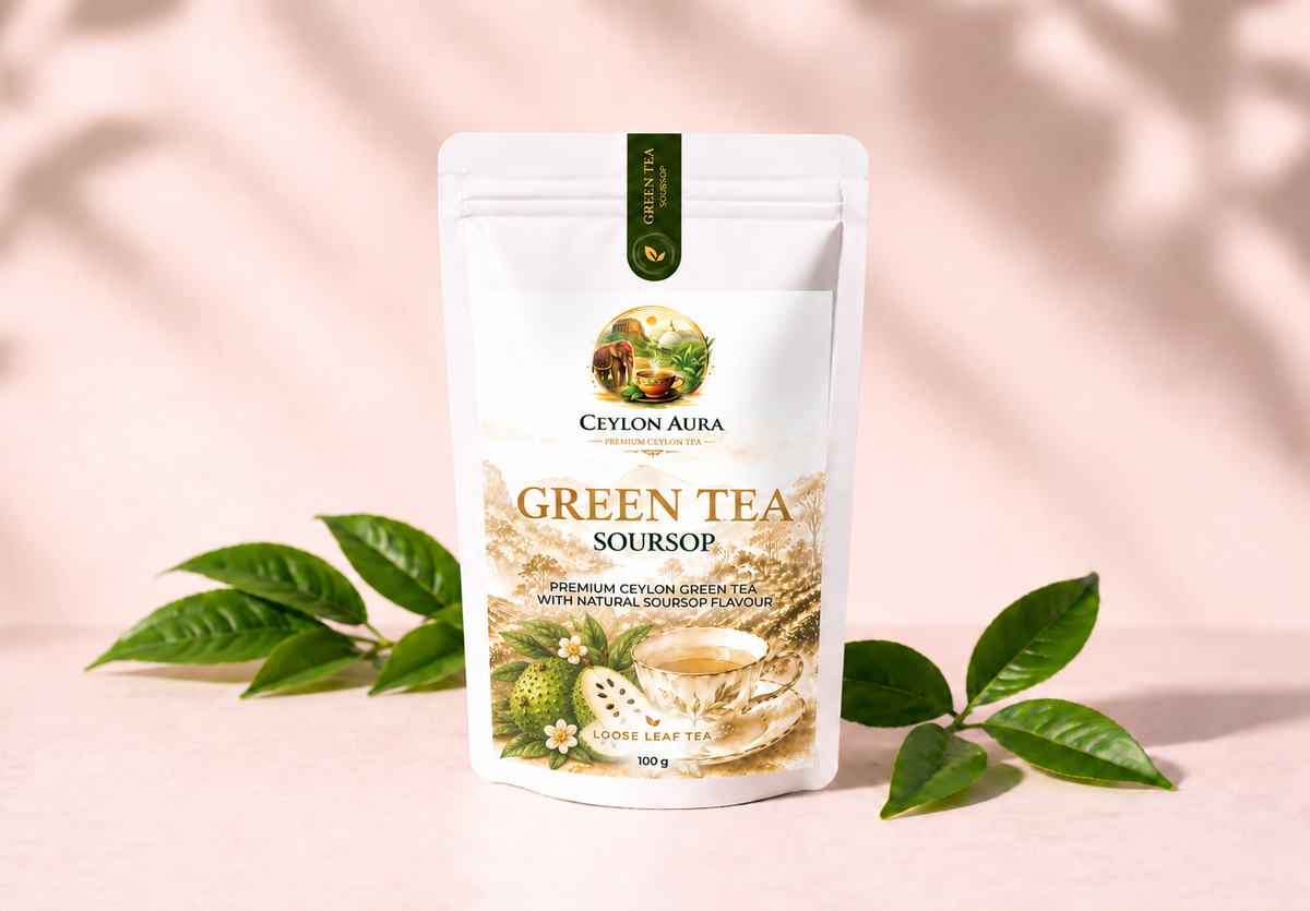 Ceylon Soursop Green Tea – Loose Leaf Tea