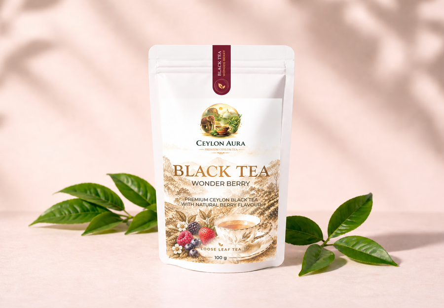 Ceylon Wonder Berry Black Tea – Loose Leaf Tea
