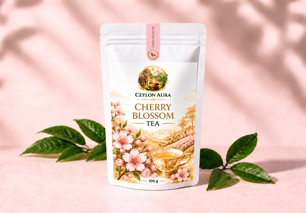 Ceylon Aura Cherry Blossom Tea – Loose Tea